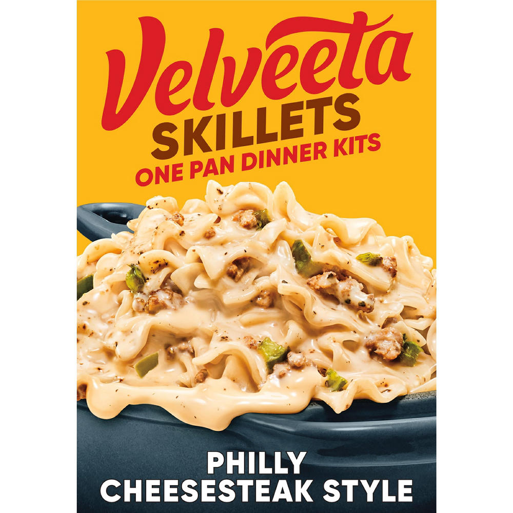 Kraft Velveeta Skillets Philly Cheesesteak Style Dinner Kit, 12.2 oz