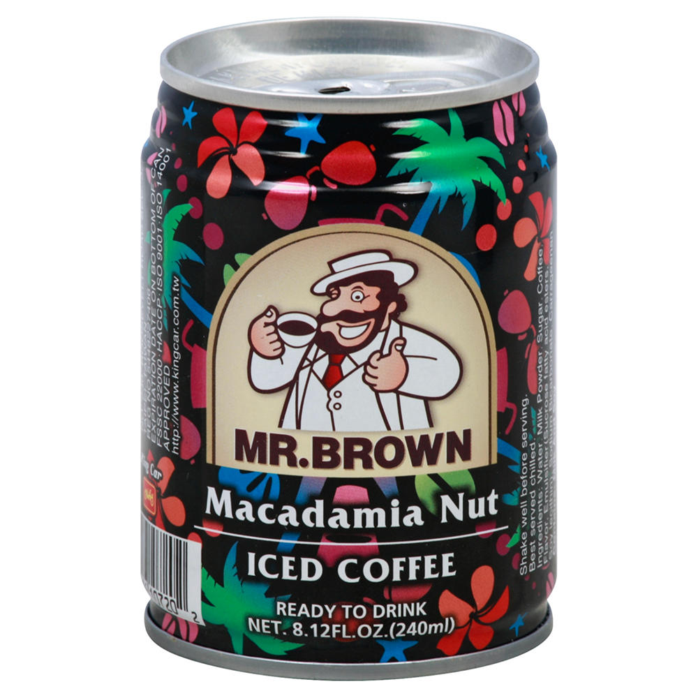 Mr. Brown Macadamia Nut Iced Coffee Drink, 8.12 oz