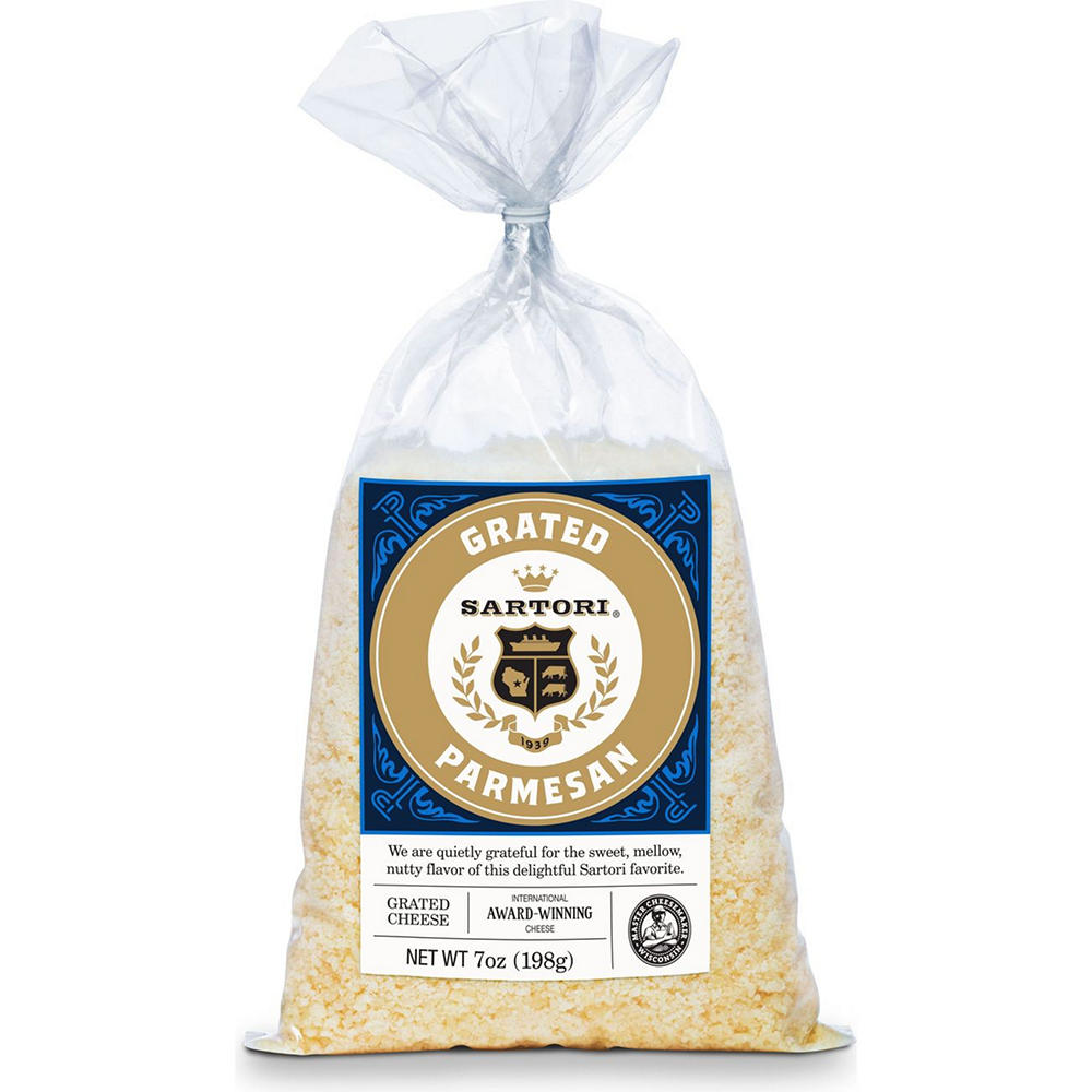 Sartori Classic Grated Parmesan Cheese, 7 oz