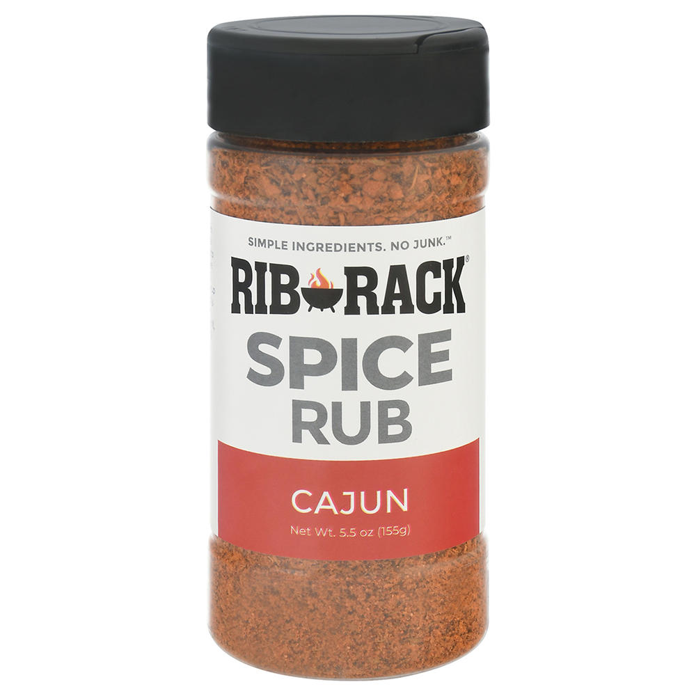 Rib Rack Cajun Spice Rub Seasoning, 5.5 oz