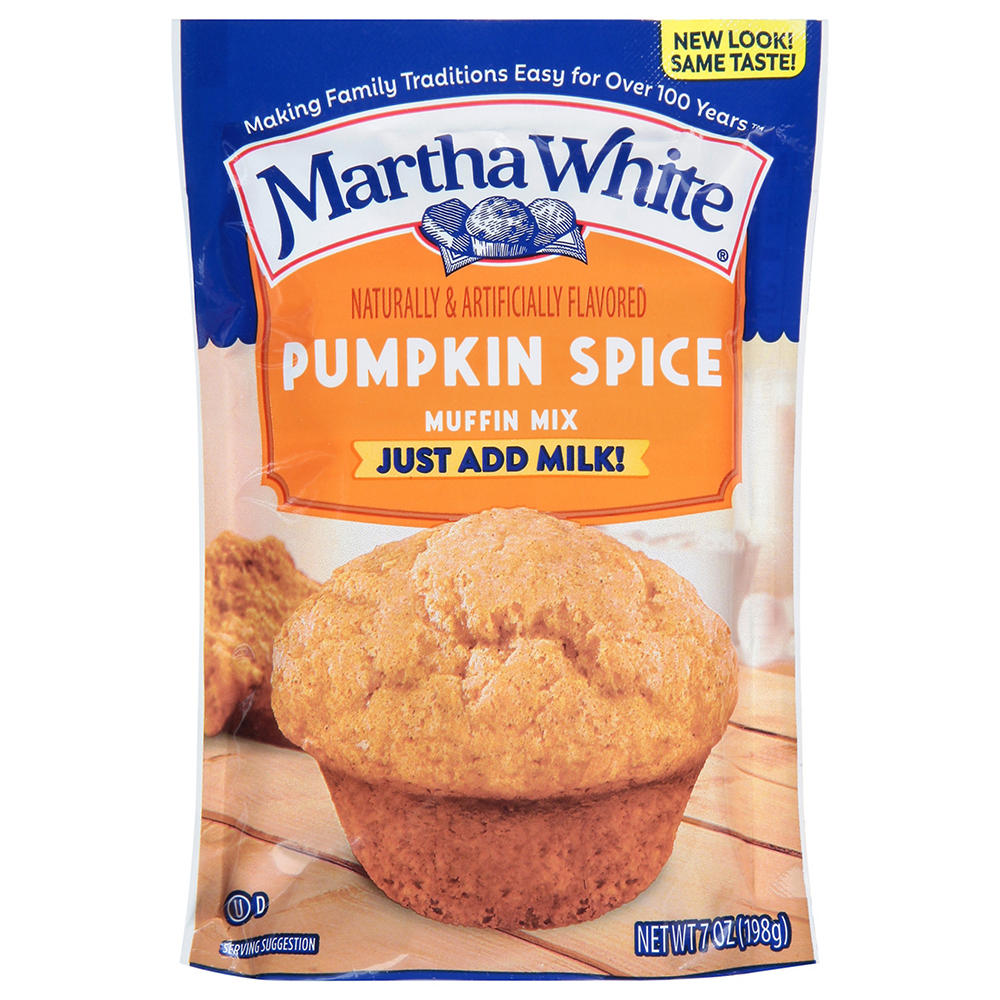 Martha White Pumpkin Spice Muffin Mix, 7 oz