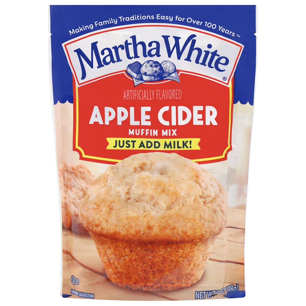 Martha White Apple Cider Muffin Mix, 7 oz