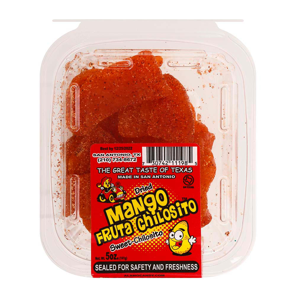Alamo Candy Mango Fruta Chilosito Tub, 8 oz