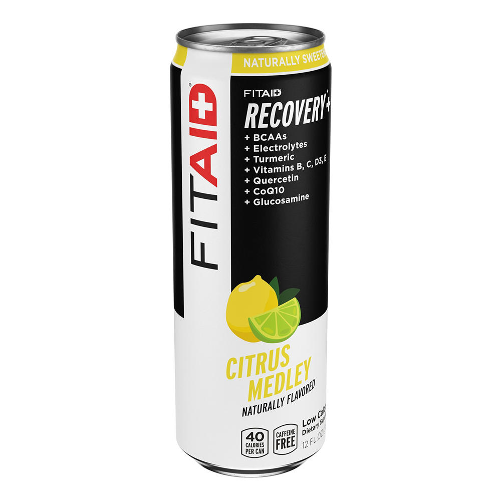 LIFEAID FITAID Recovery+ Drink - Citrus Medley, 12 oz