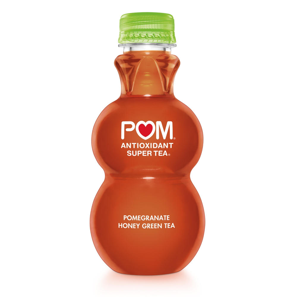 Pom Antioxidant Super Tea - Pomegranate Honey Green Tea, 12 fl oz