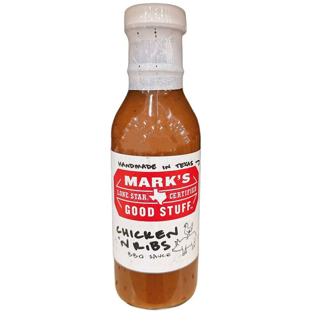 Mark's Good Stuff Lone Star Certified Chicken 'n Ribs BBQ Sauce, 14 oz