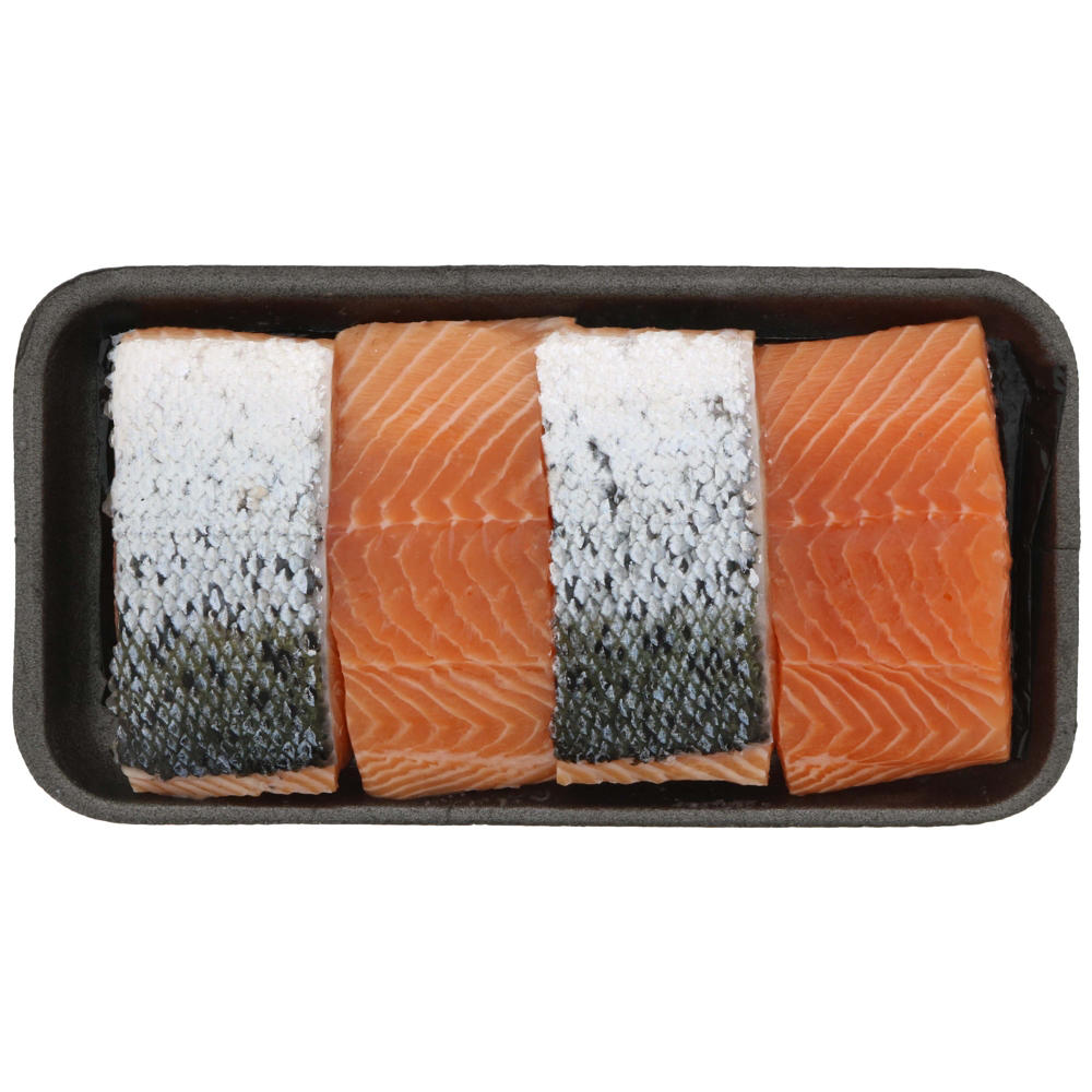 H-E-B Fish Market Fresh Atlantic Salmon Portions, 4 ct