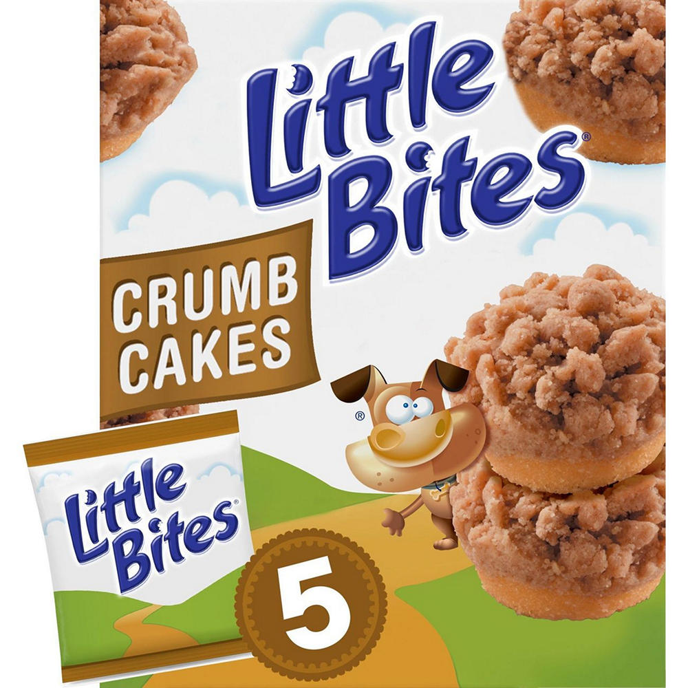 Entenmann's Little Bites Crumb Cake Mini Muffins Packs, 5 ct