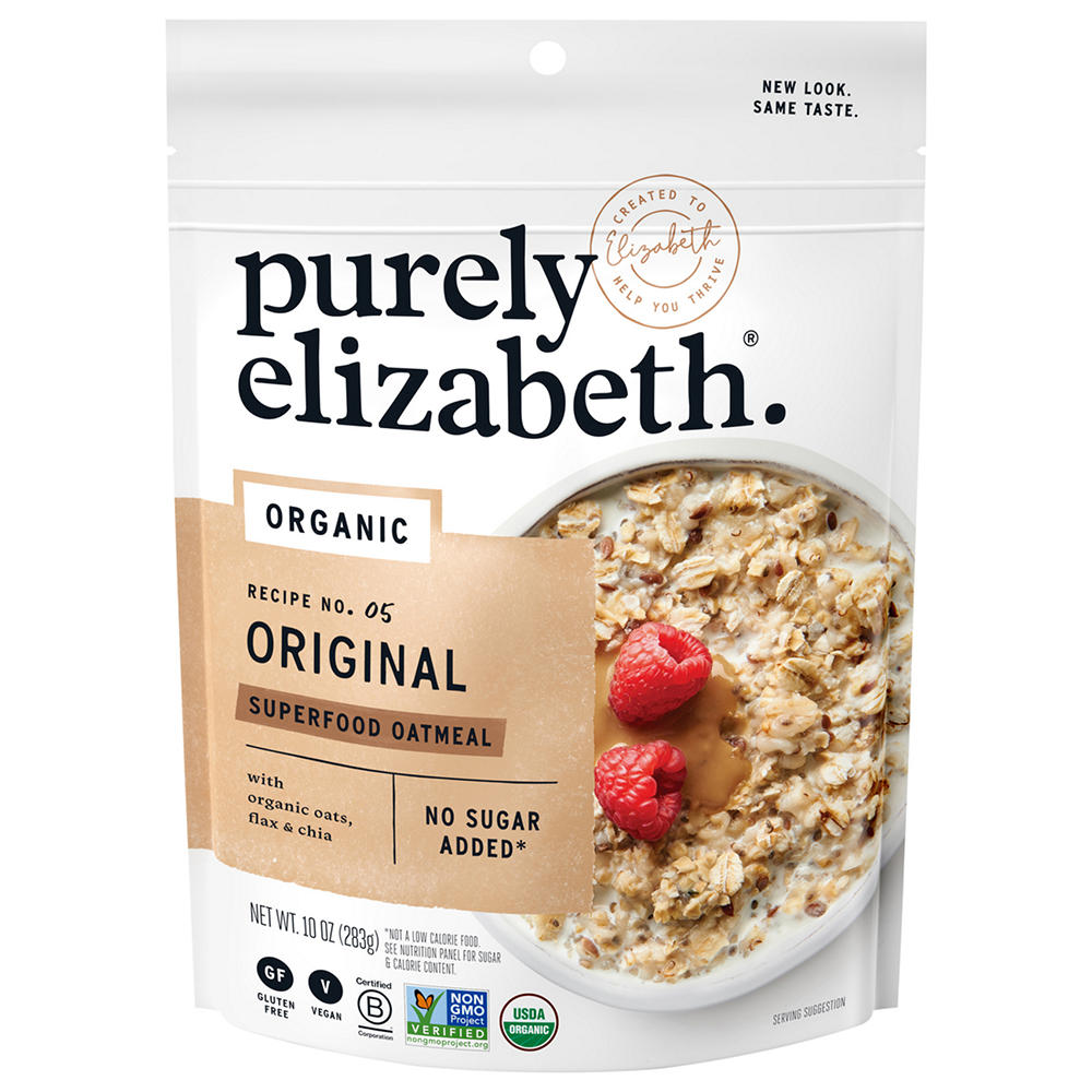 Purely Elizabeth Original Superfood Oatmeal, 10 oz