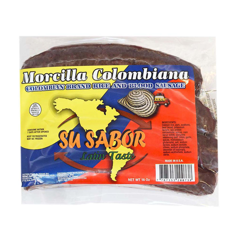 Su Sabor Morcilla Colombiana, 16 oz