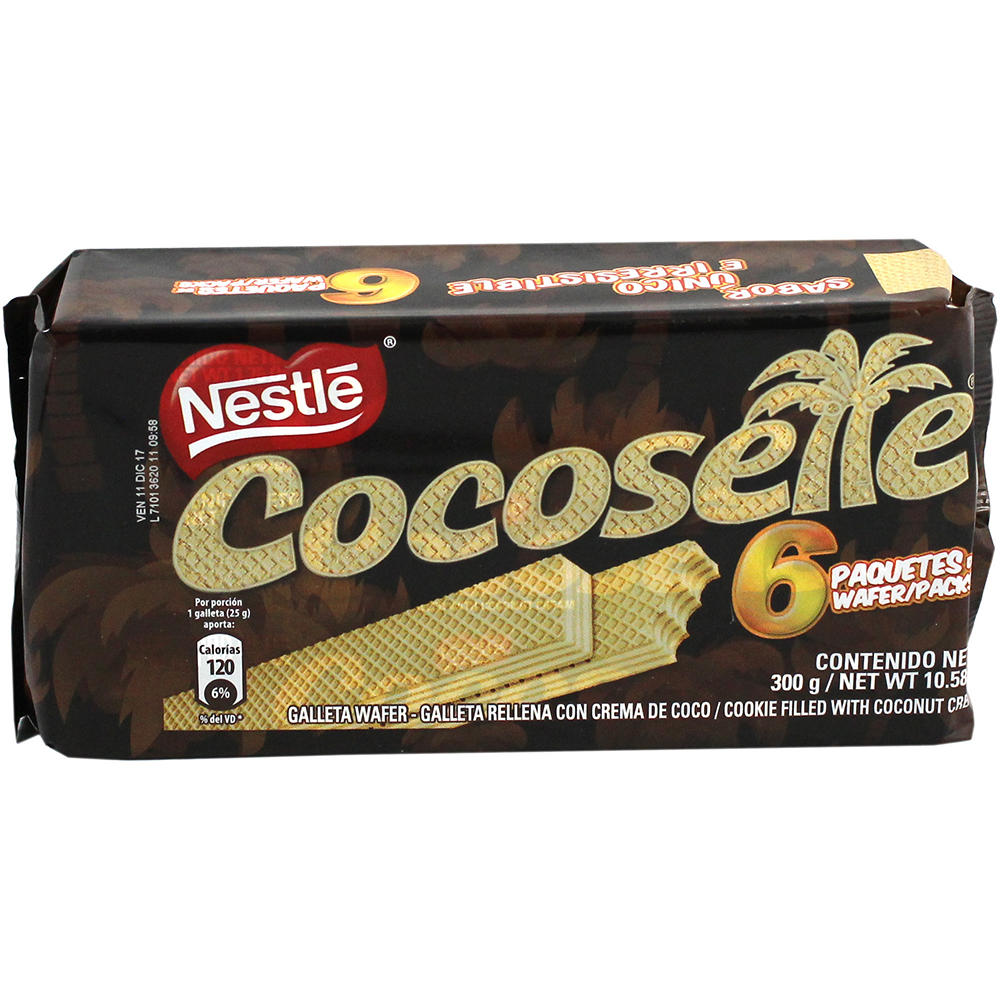 Nestle Cocosette Coconut Cream Wafer, 300 gm