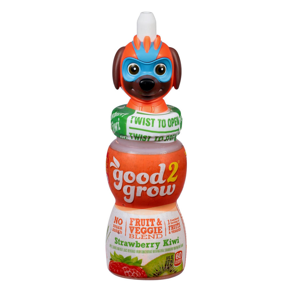 good2grow Strawberry Kiwi Juice - Assorted Characters, 6 oz