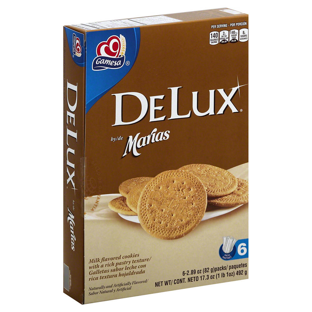 Gamesa DeLux De Marias Cookies, 17.3 oz