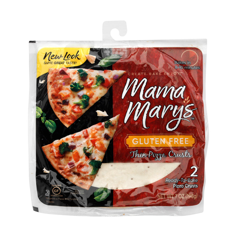 Mama Mary's Gluten Free Pizza Crusts, 2 ct