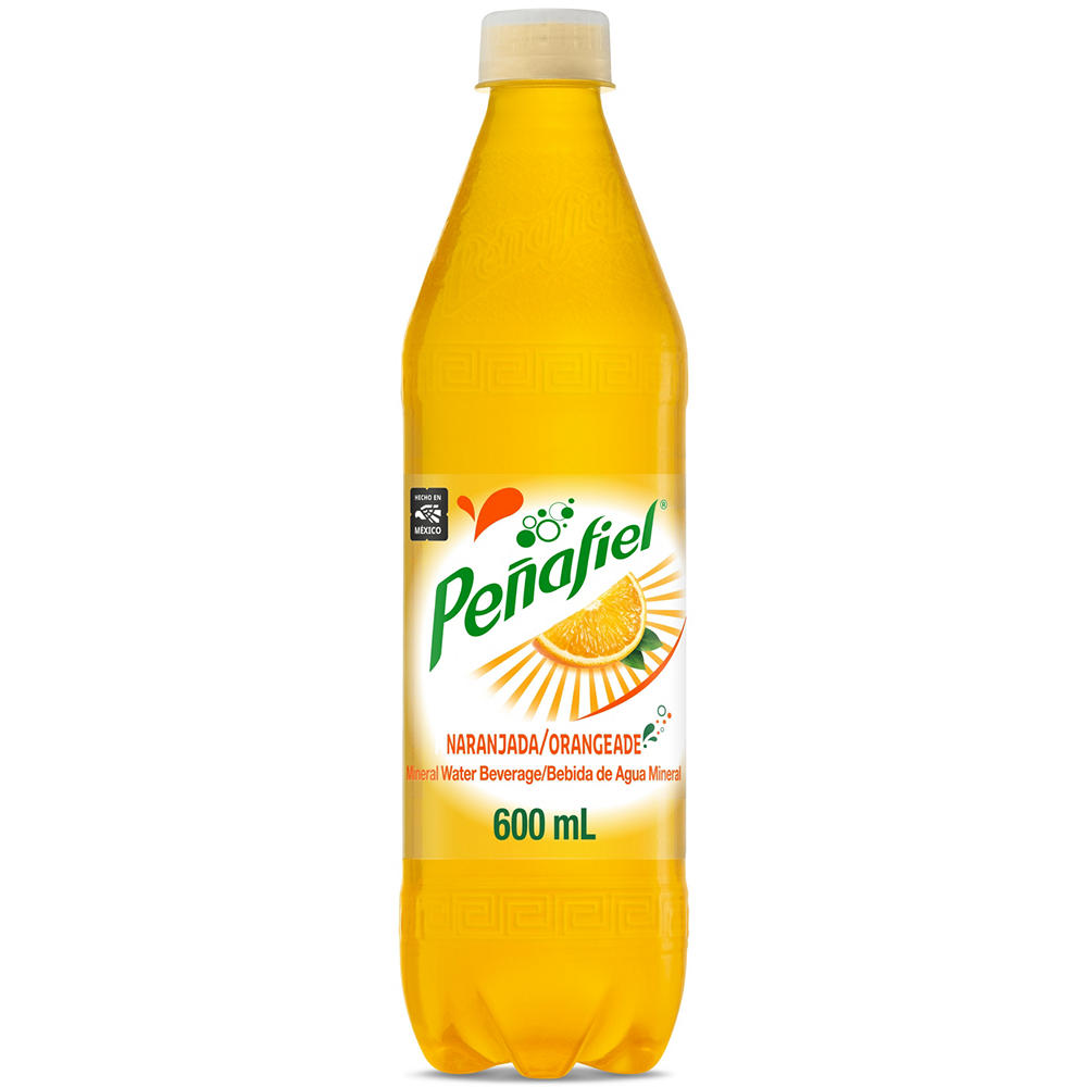 Penafiel Naranjada Flavored Mineral Spring Water, 20.3 oz