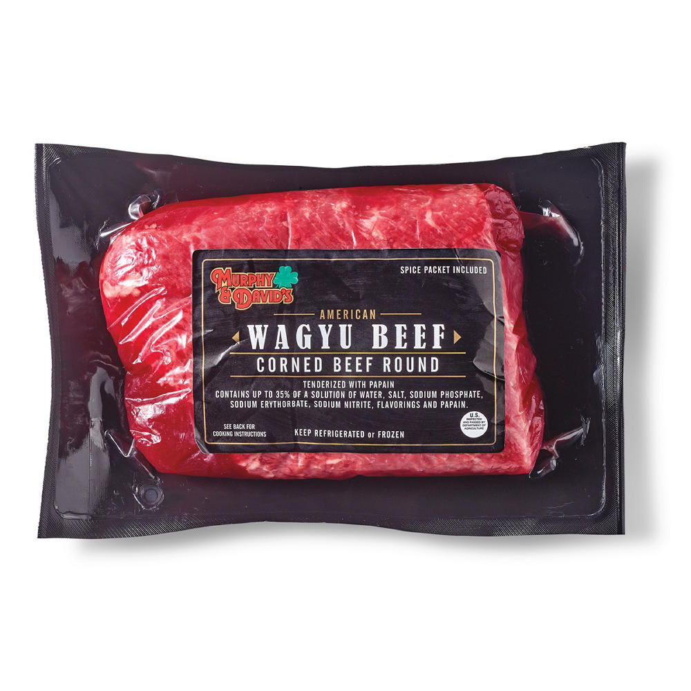 American Wagyu Beef Tenderized Corned Beef Round, Avg. 1.8 lbs