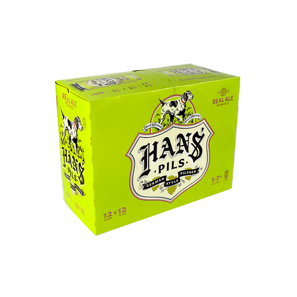Real Ale Hans' Pils Craft Beer 12 pk Cans, 12 oz