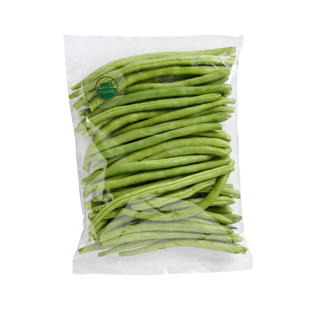 Fresh Organic Steamable Snipped Green Beans, 12 oz