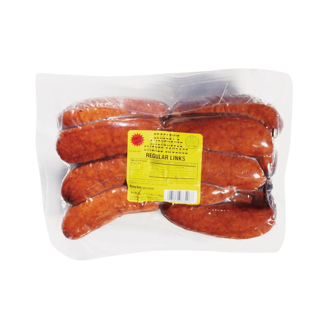 Beasley's Smokehouse Regular Smoked Sausage Links - Family Pack, 40 oz