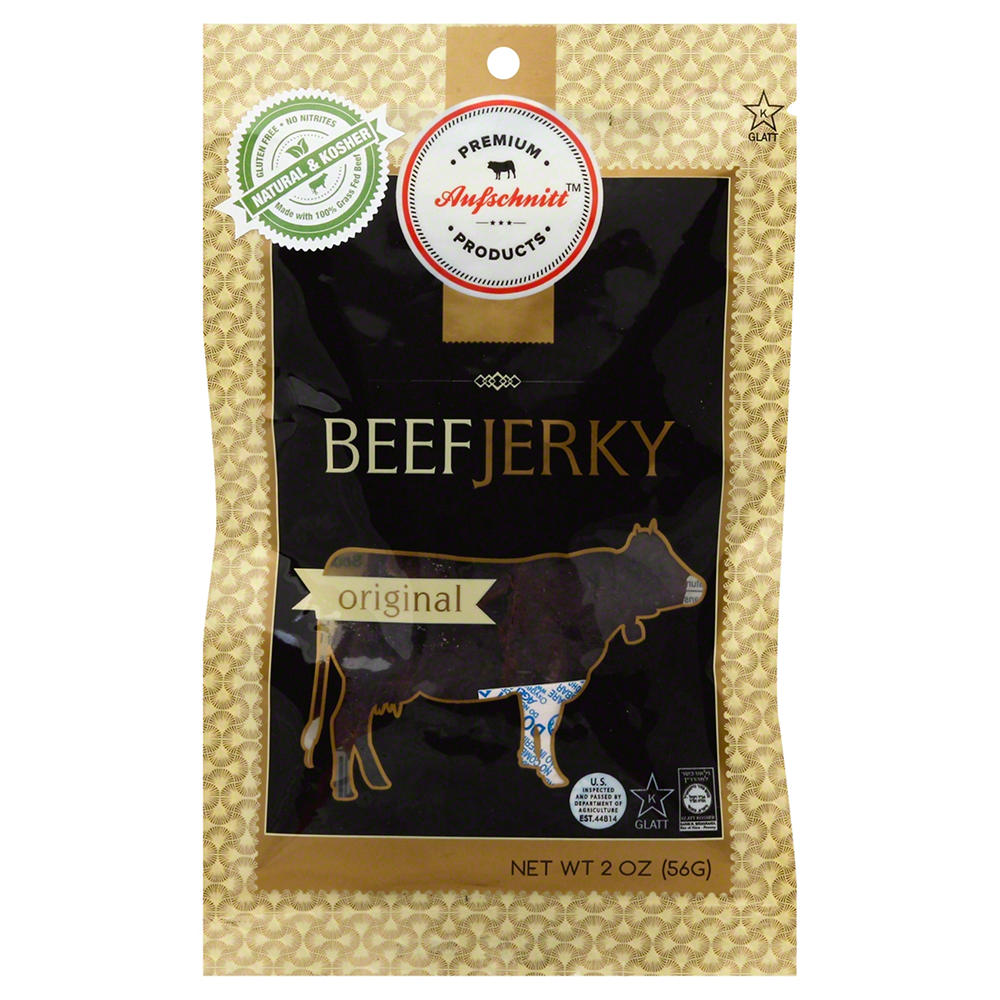 Aufschnitt Kosher Original Beef Jerky, 2 oz