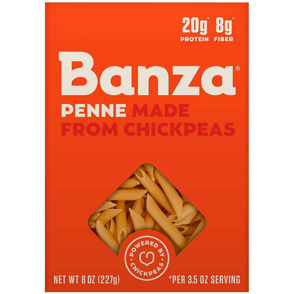 Banza 23g Protein Chickpea Penne, 8 oz