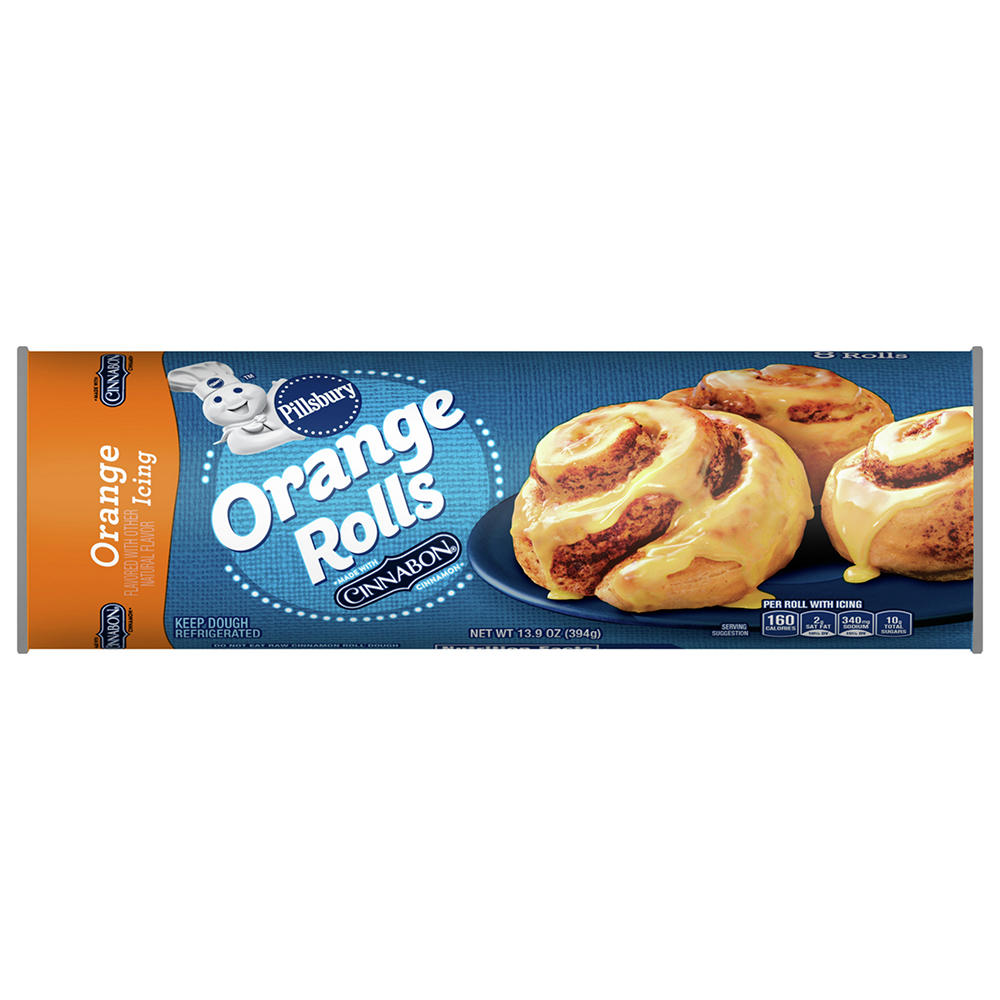Pillsbury Orange Rolls With Cinnabon, 8 ct