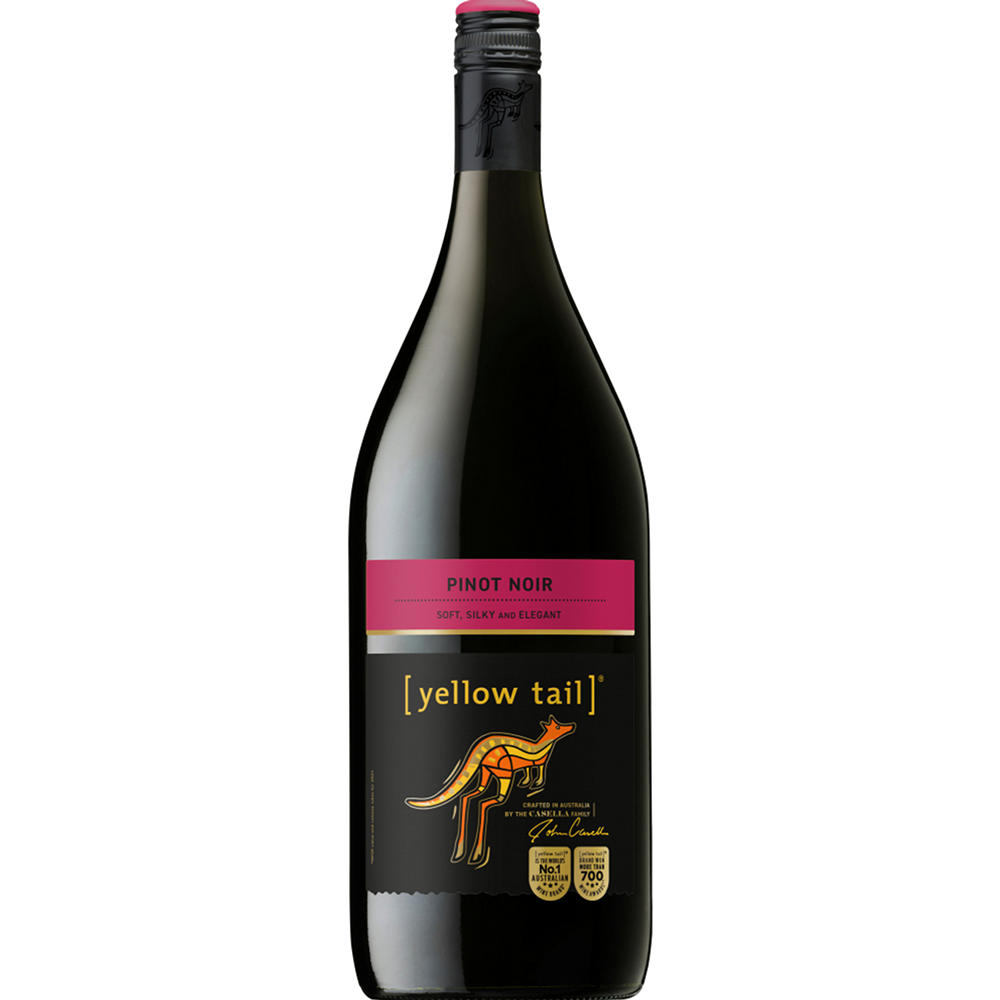 Yellow Tail Pinot Noir Australia Red Wine, 1.5 L