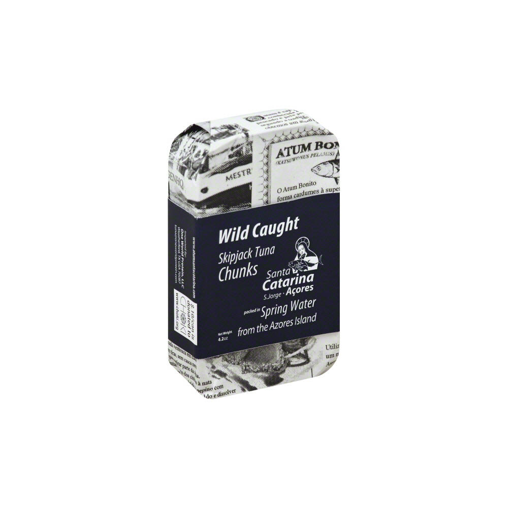 Santa Catarina Tuna Chunks in Spring Water, 4.2 oz