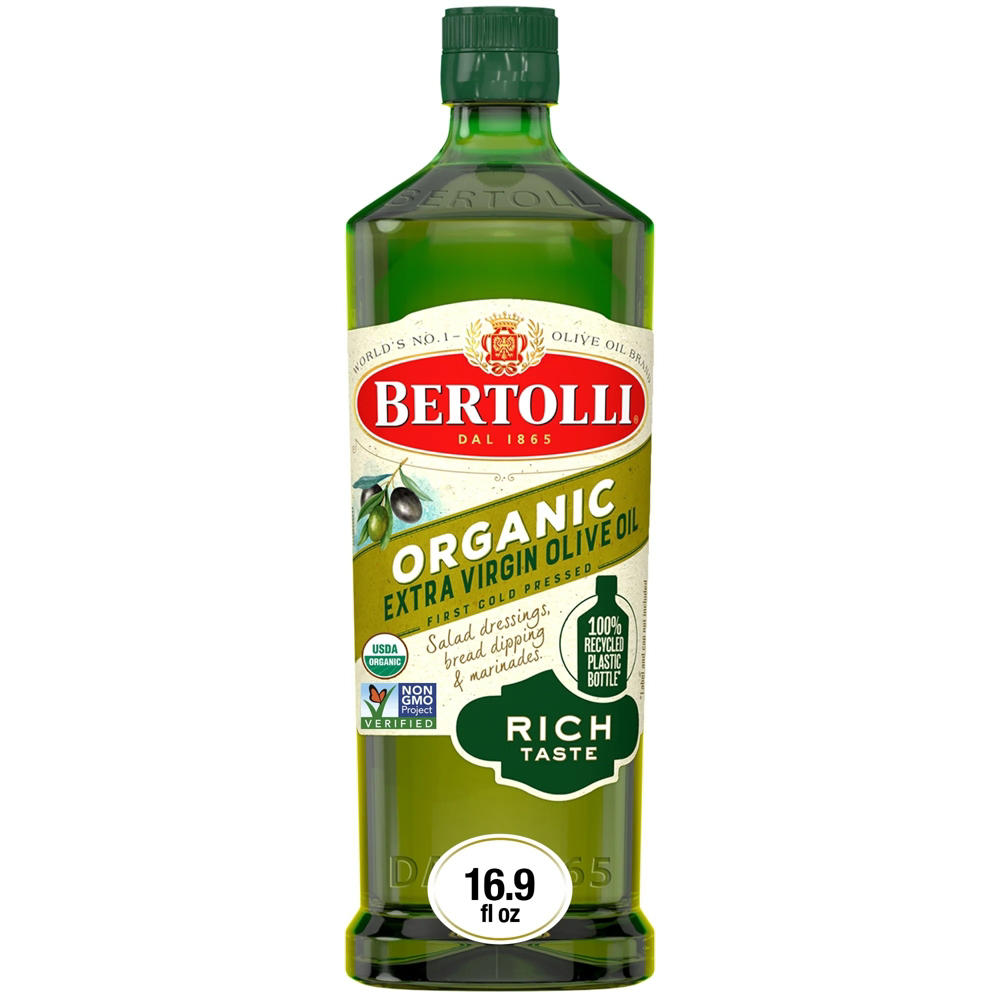 Bertolli Rich-Tasting Organic Extra Virgin Olive Oil, 16.9 oz
