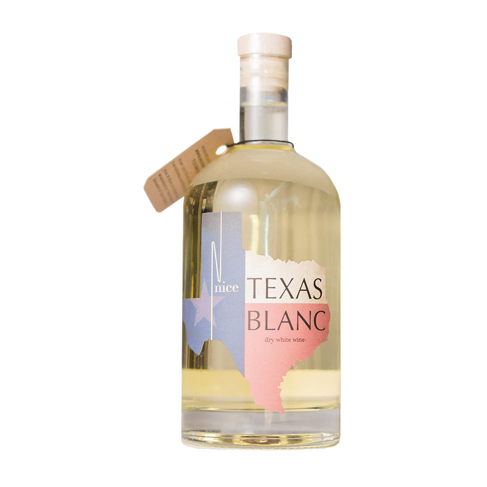 Nice Texas Blanc Dry White Wine, 750 mL