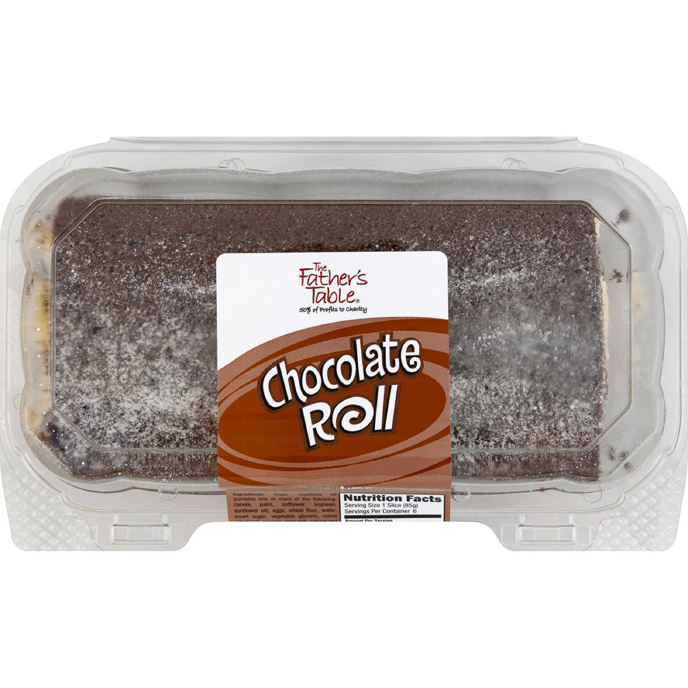 The Father's Table Chocolate Cake Roll, 18 oz