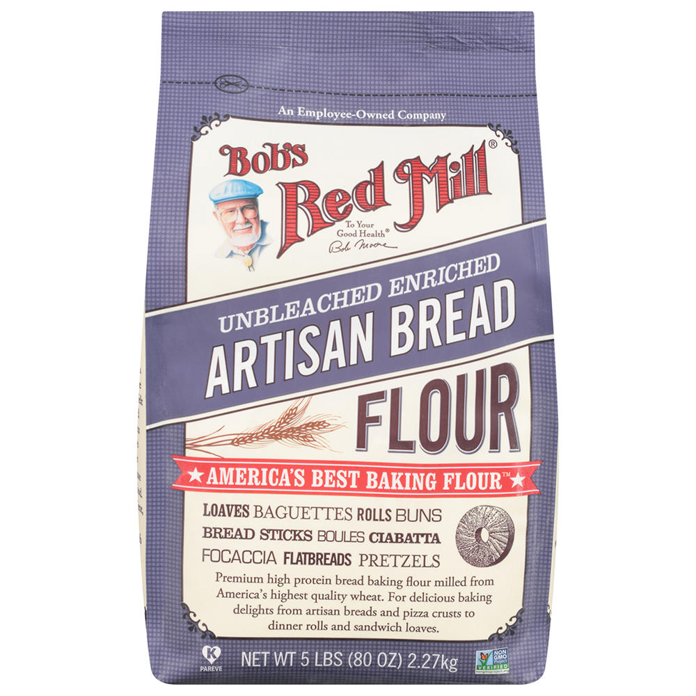 Bob's Red Mill Artisan Bread Flour, 5 lb