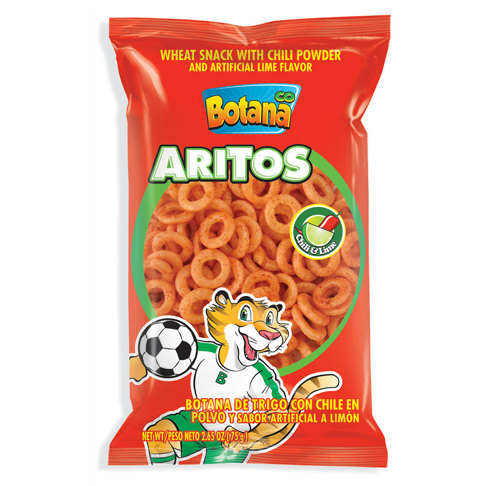 Botana Co Aritos Chili & Lime, 2.65 oz