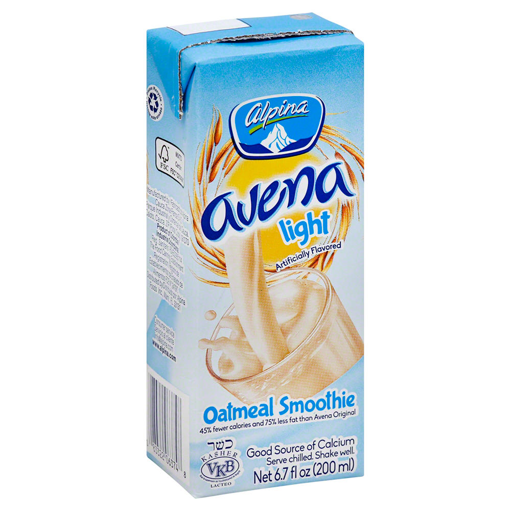 Alpina Avena Light Oatmeal Smoothie, 6.7 oz