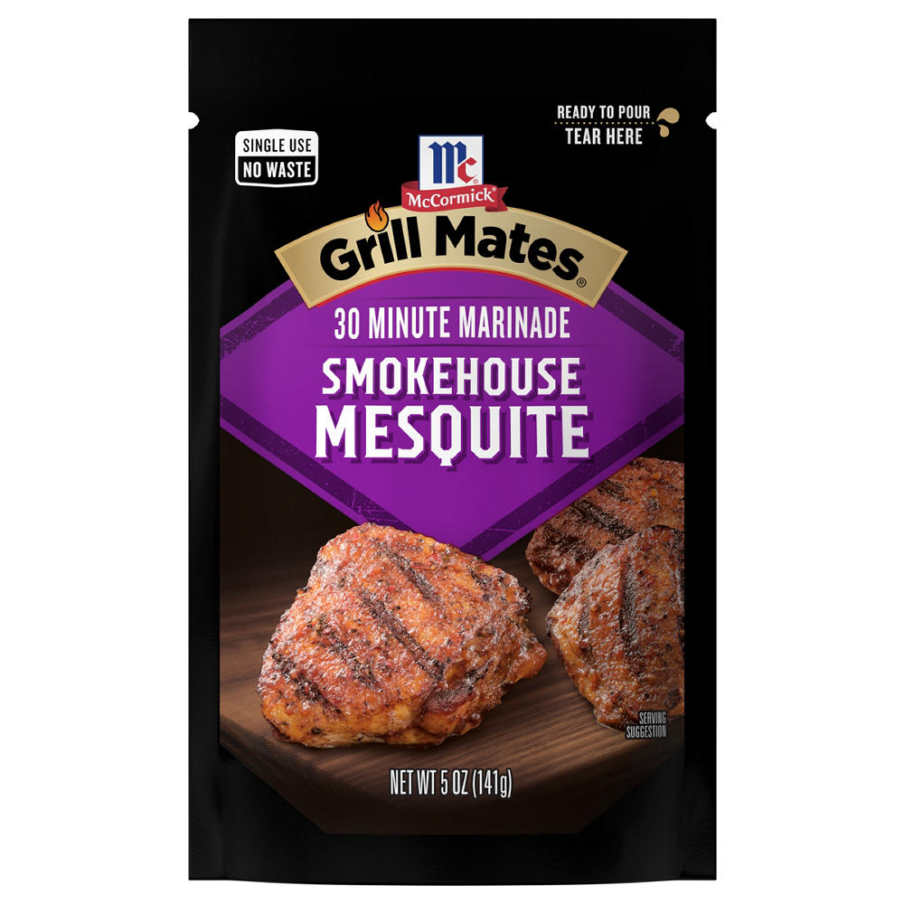 McCormick Grill Mates Smokehouse Mesquite 30 Minute Marinade, 5 oz