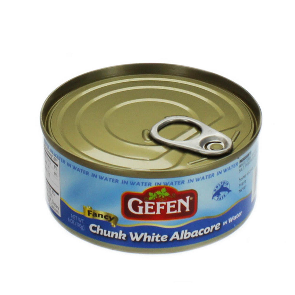 Gefen Kosher Chunk White Albacore in Water, 6 oz