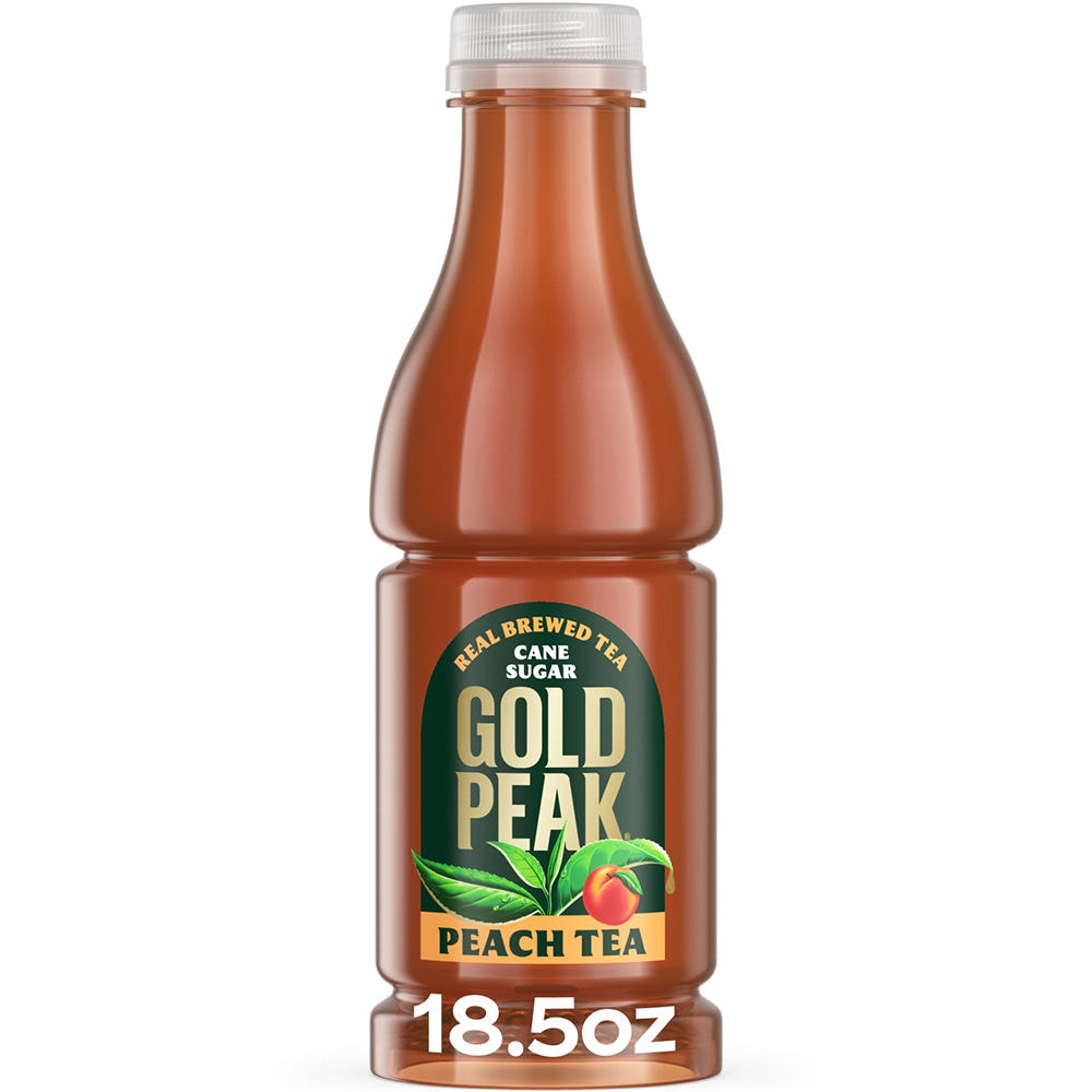 Gold Peak Georgia Peach Iced Tea, 18.5 oz