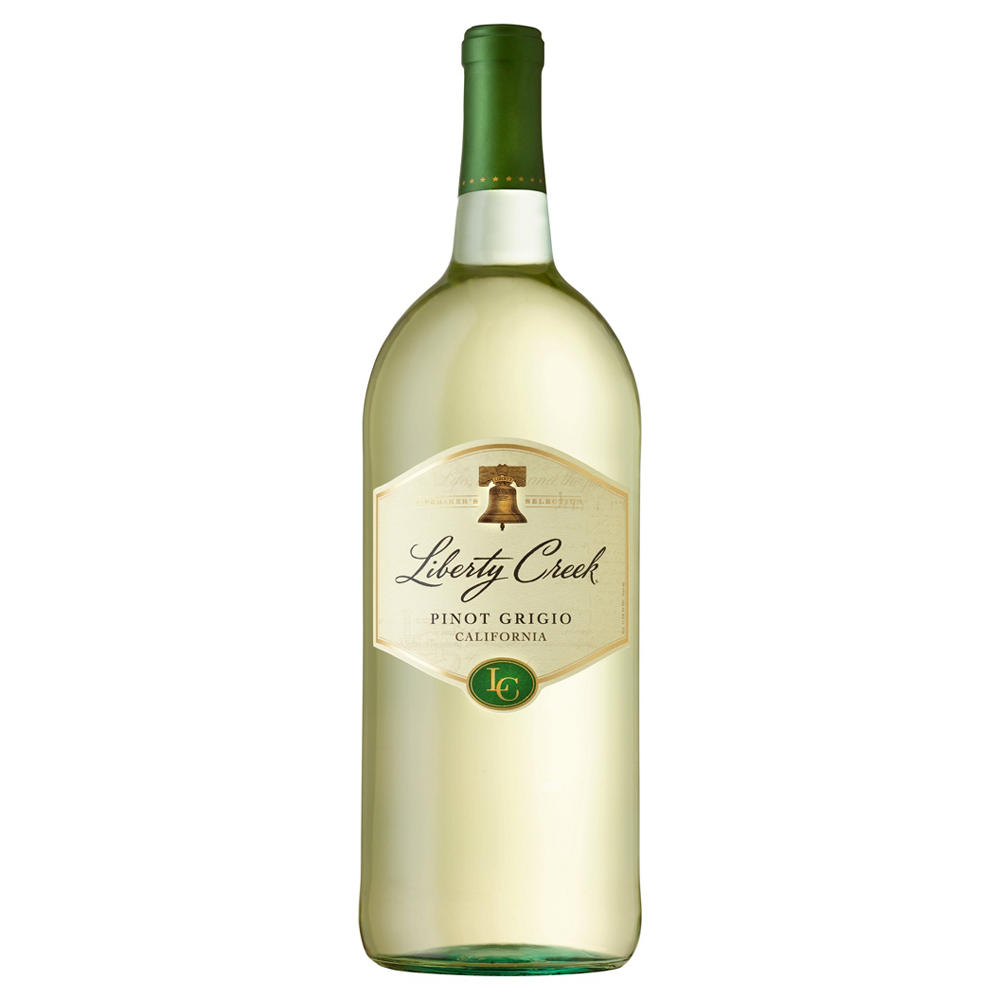 Liberty Creek Pinot Grigio California White Wine, 1.5 L