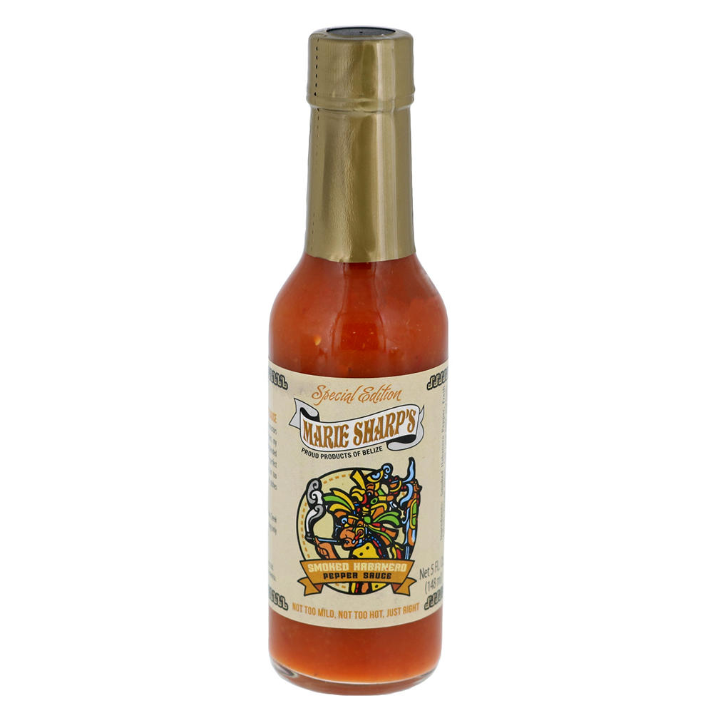 Marie Sharp's Smoked Habanero Pepper Sauce, 5 oz