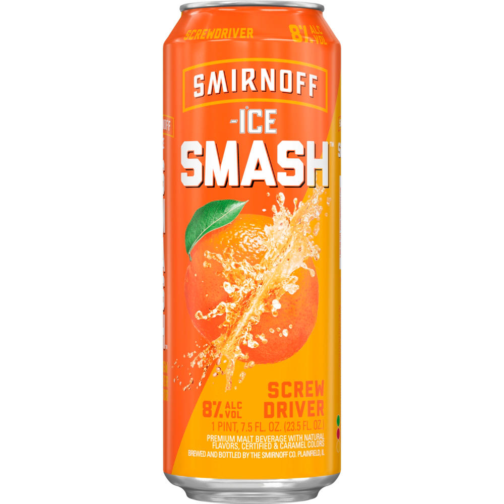Smirnoff Ice Smash Screwdriver, 23.5 fl oz