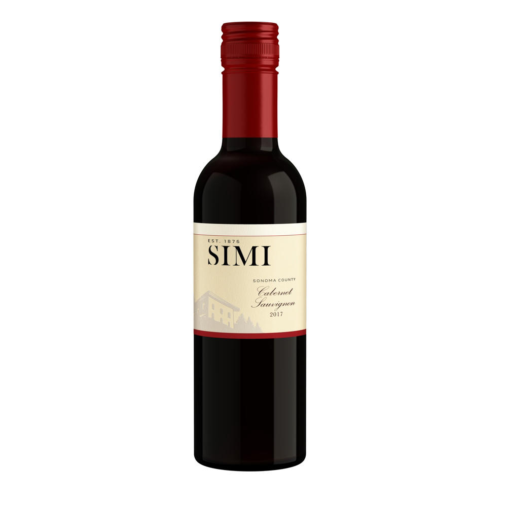 SIMI Cabernet Sauvignon California Red Wine, 375 mL