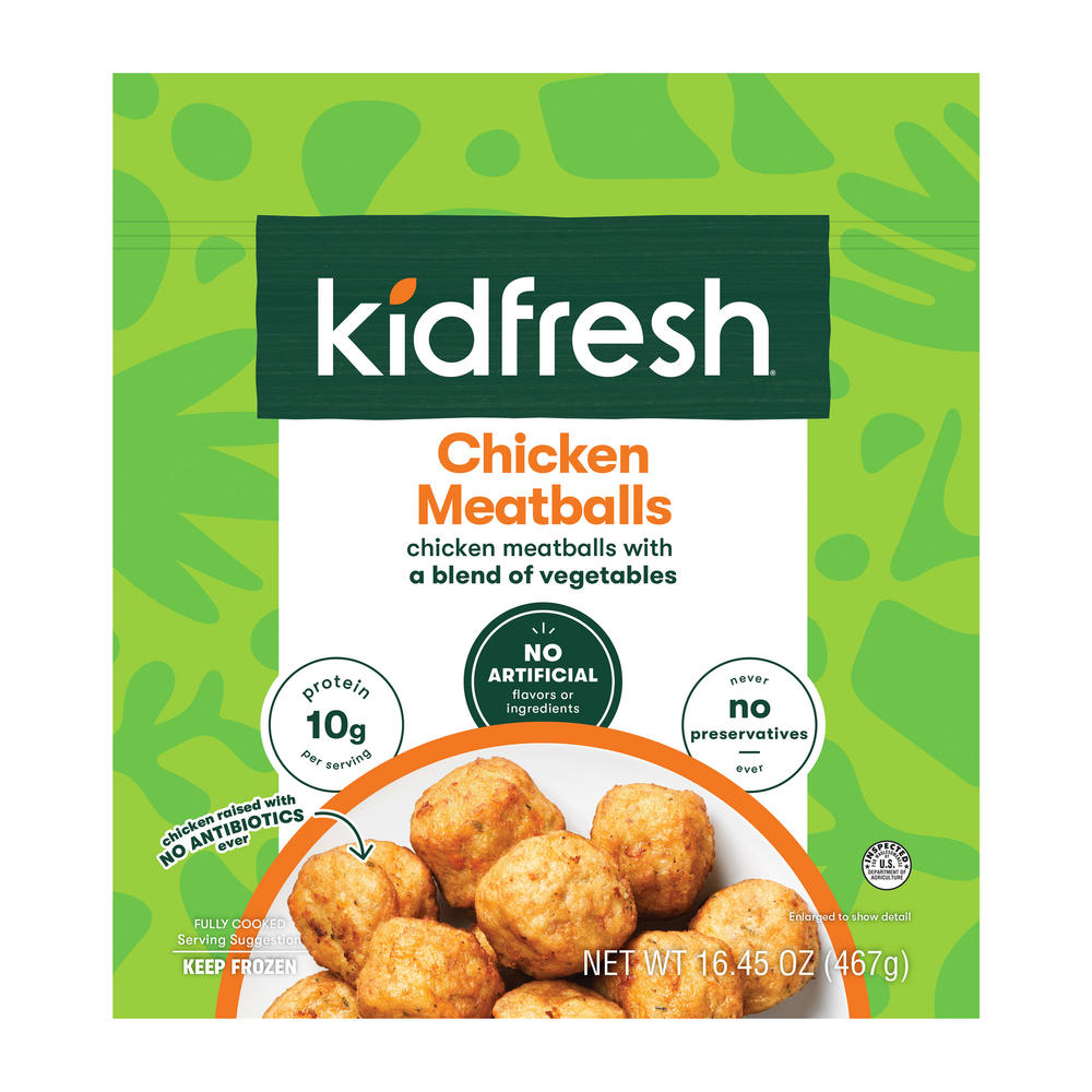 Kidfresh Frozen Chicken Meatballs, 16.45 oz