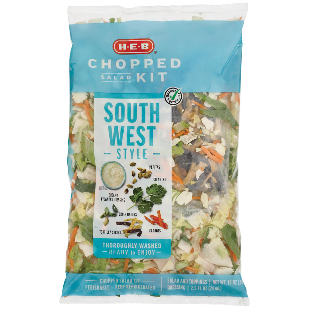 H-E-B Chopped Salad Kit - Southwest Style