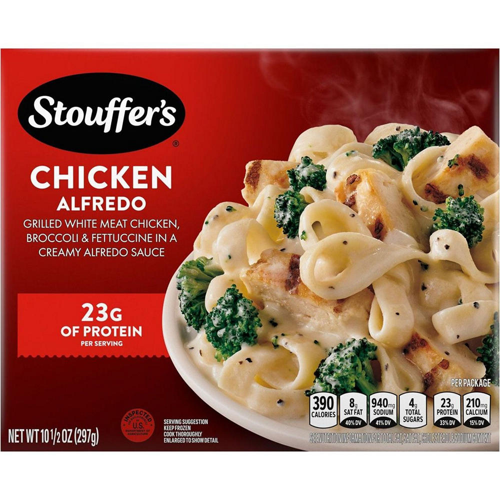 Stouffer's Chicken Fettuccini Alfredo Frozen Meal, 10.5 oz