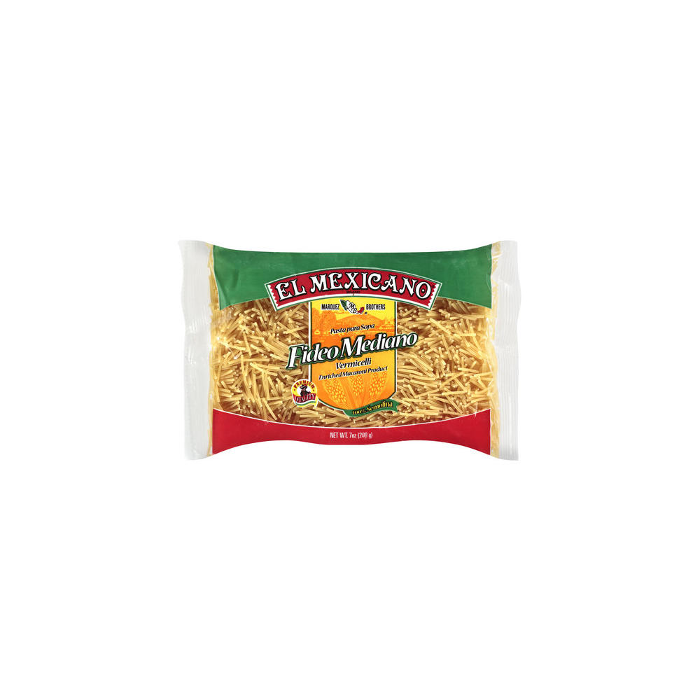 El Mexicano Fideo Mediano Vermicelli Pasta, 7 oz