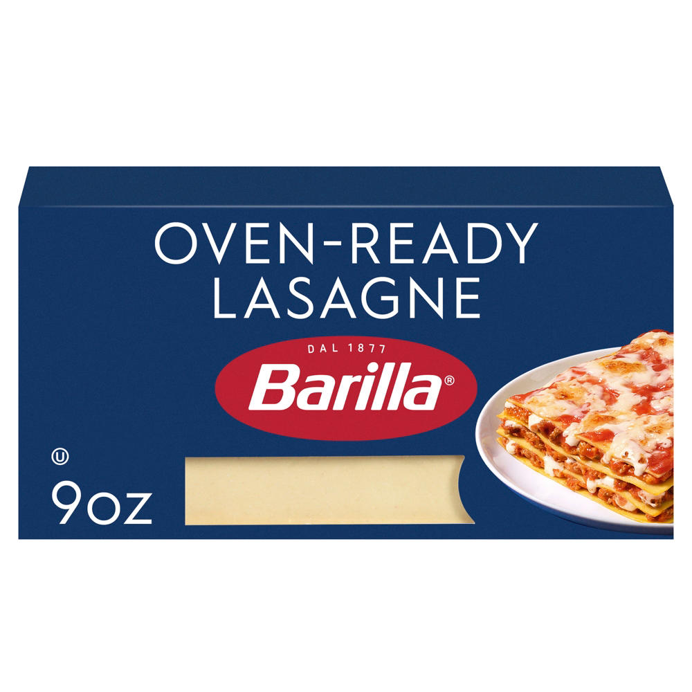 Barilla Oven-Ready Lasagne Pasta, 9 oz