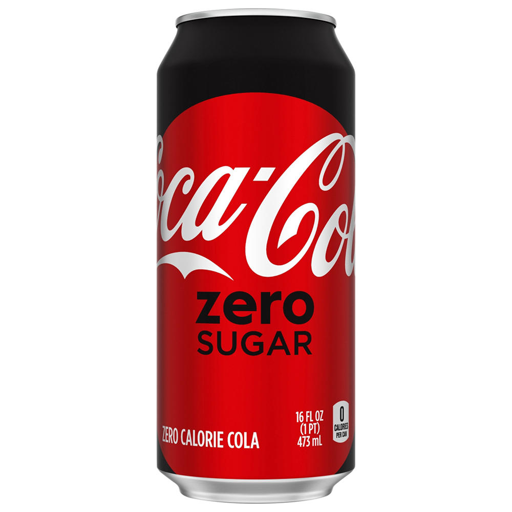 Coca-Cola Zero Calorie Coke, 16 oz
