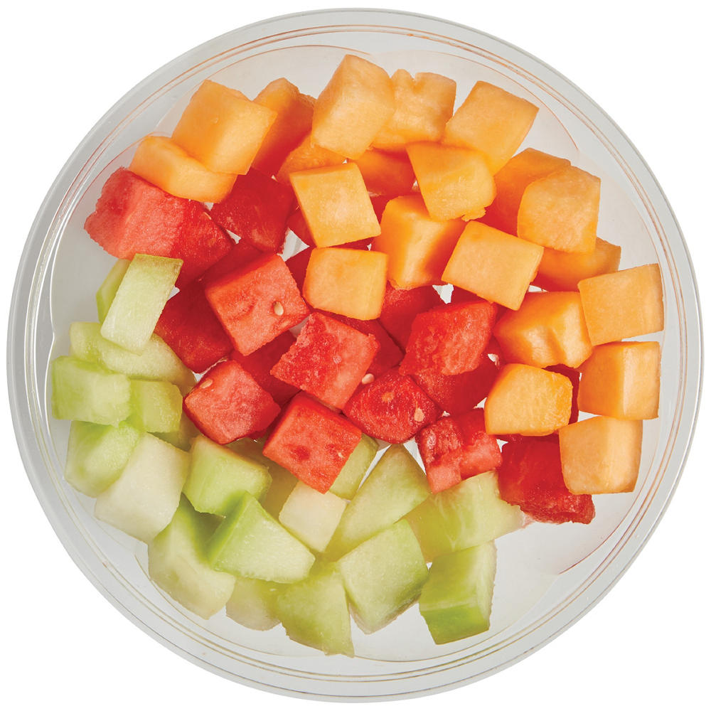 Fresh Cut Melon - Watermelon, Honeydew & Cantaloupe, 32 oz