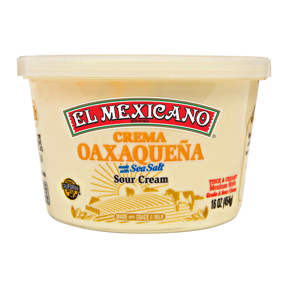 El Mexicano Crema Oaxaquena Sour Cream, 16 oz