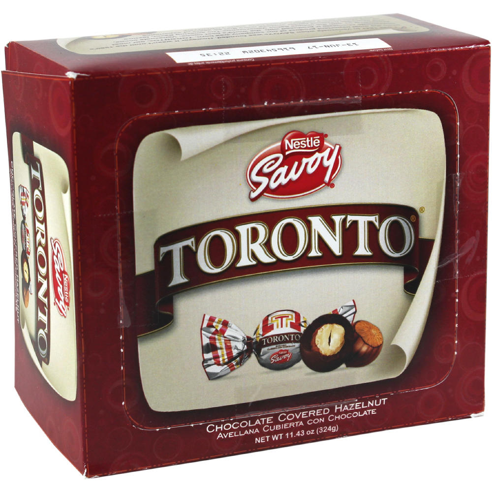 Nestle Savoy Toronto Chocolate Covered Hazelnut, 324 gm
